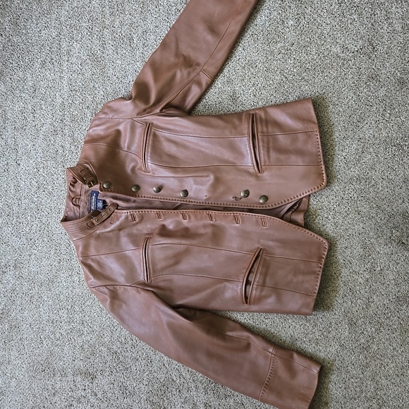 Brooks Brothers Women's Leather Jacket
